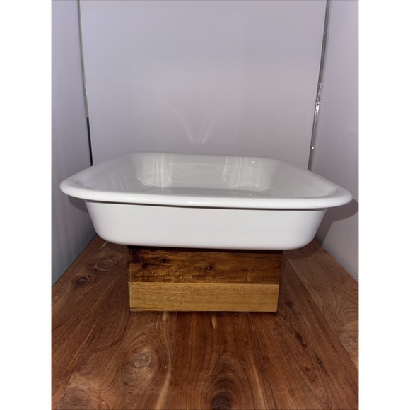 VTG Corning Ware Le Romarin Baking Pan Oven Range Roaster "12.25x10.25" Dish USA - Picture 2 of 7